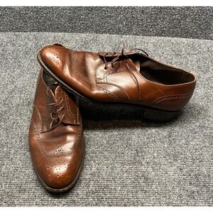 Brooks Brothers English Wingtip Brown Leather US 7 C Eur 40 C Dress  England Men